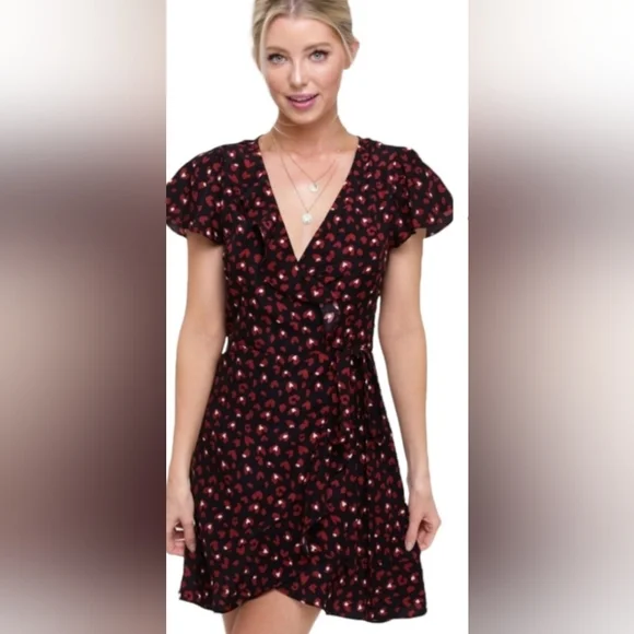 floral white dress mini Portia Floral Mini Dress